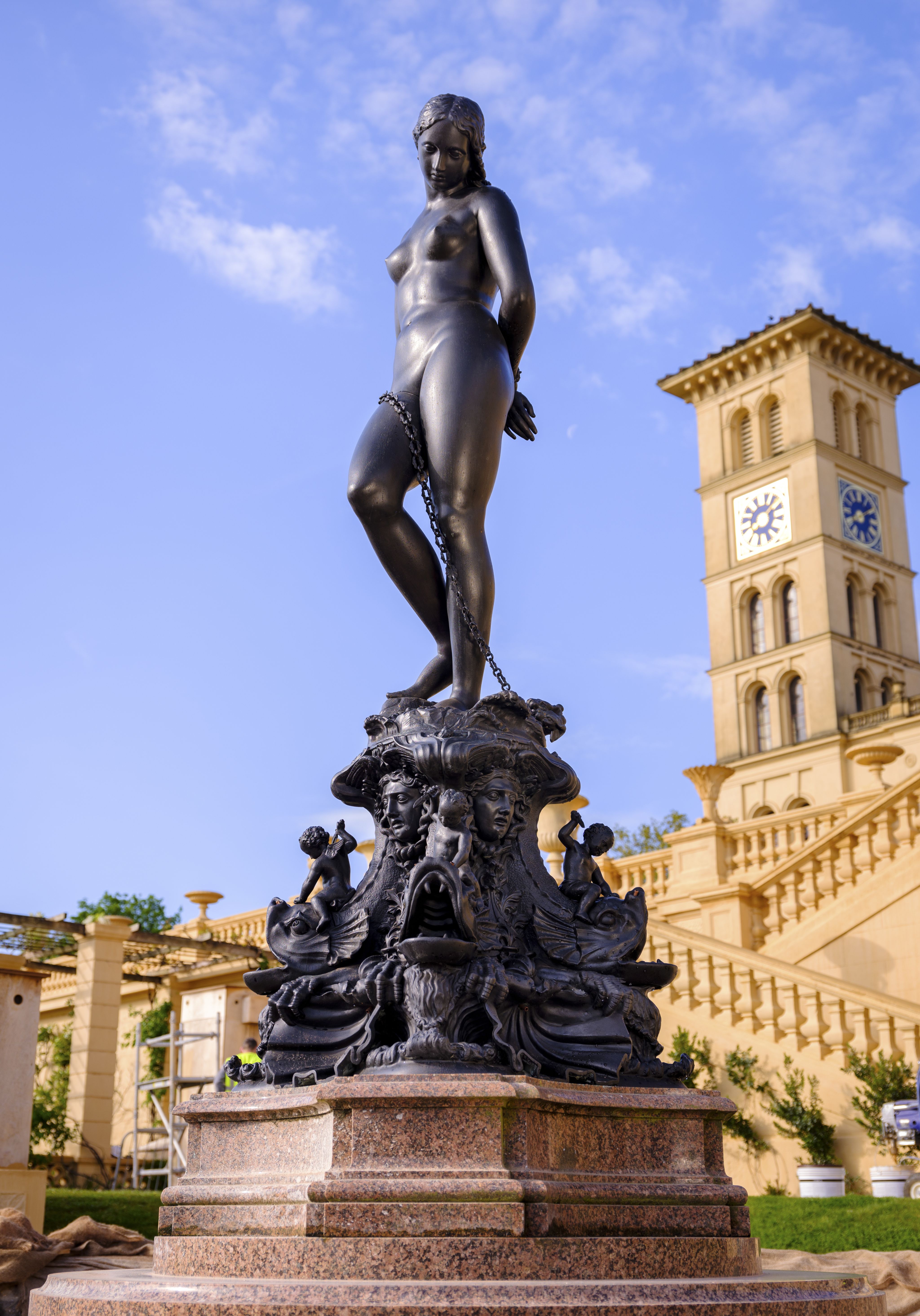 Andromeda statue at Osborne