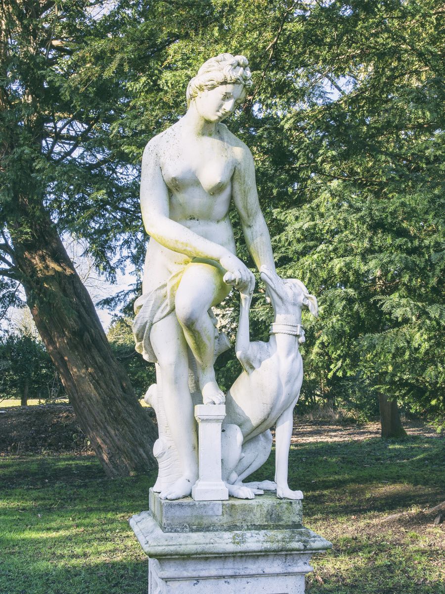 Diana statue at Wrest Park