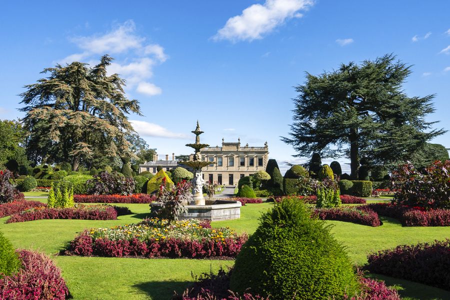 The garden at Brodsworth Hall