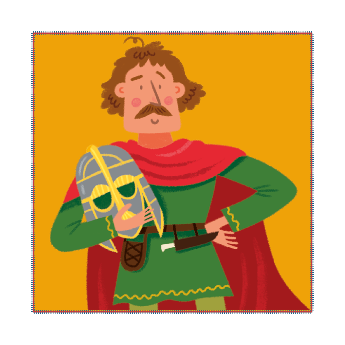 An illustration of Alfred the Great
