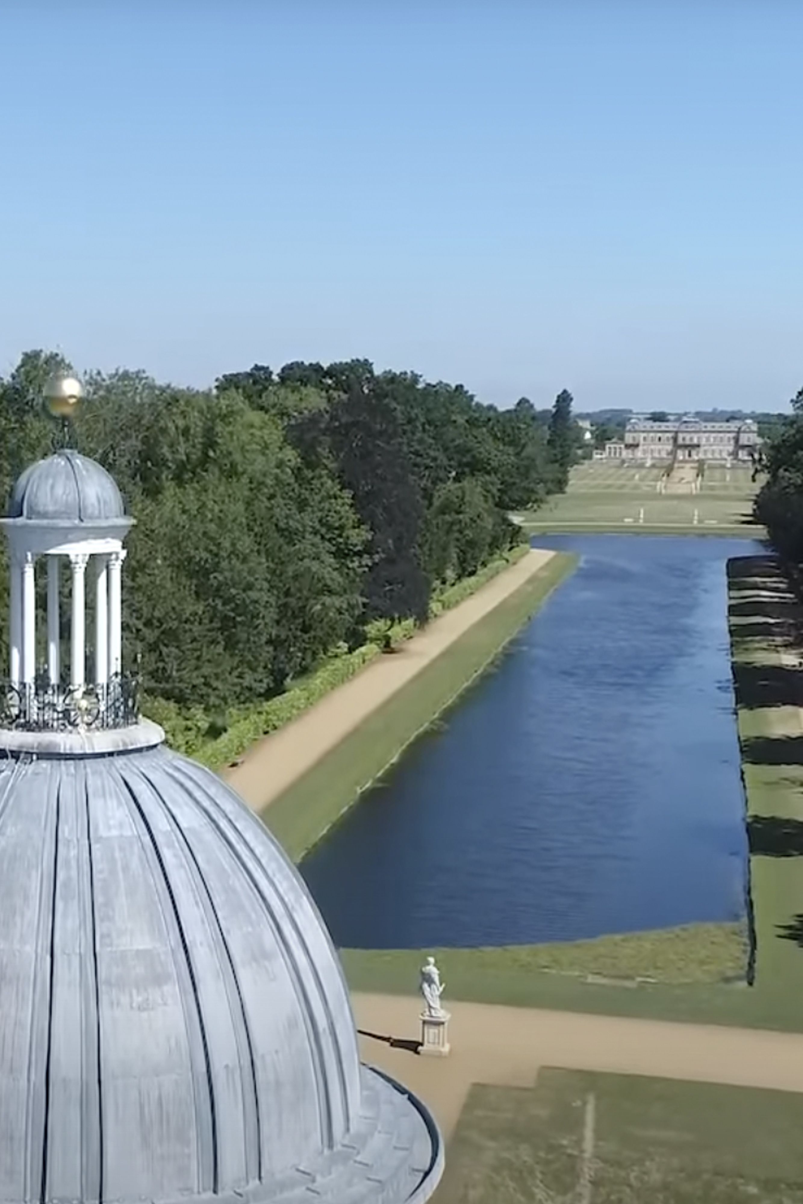 The Long Water at Wrest Park