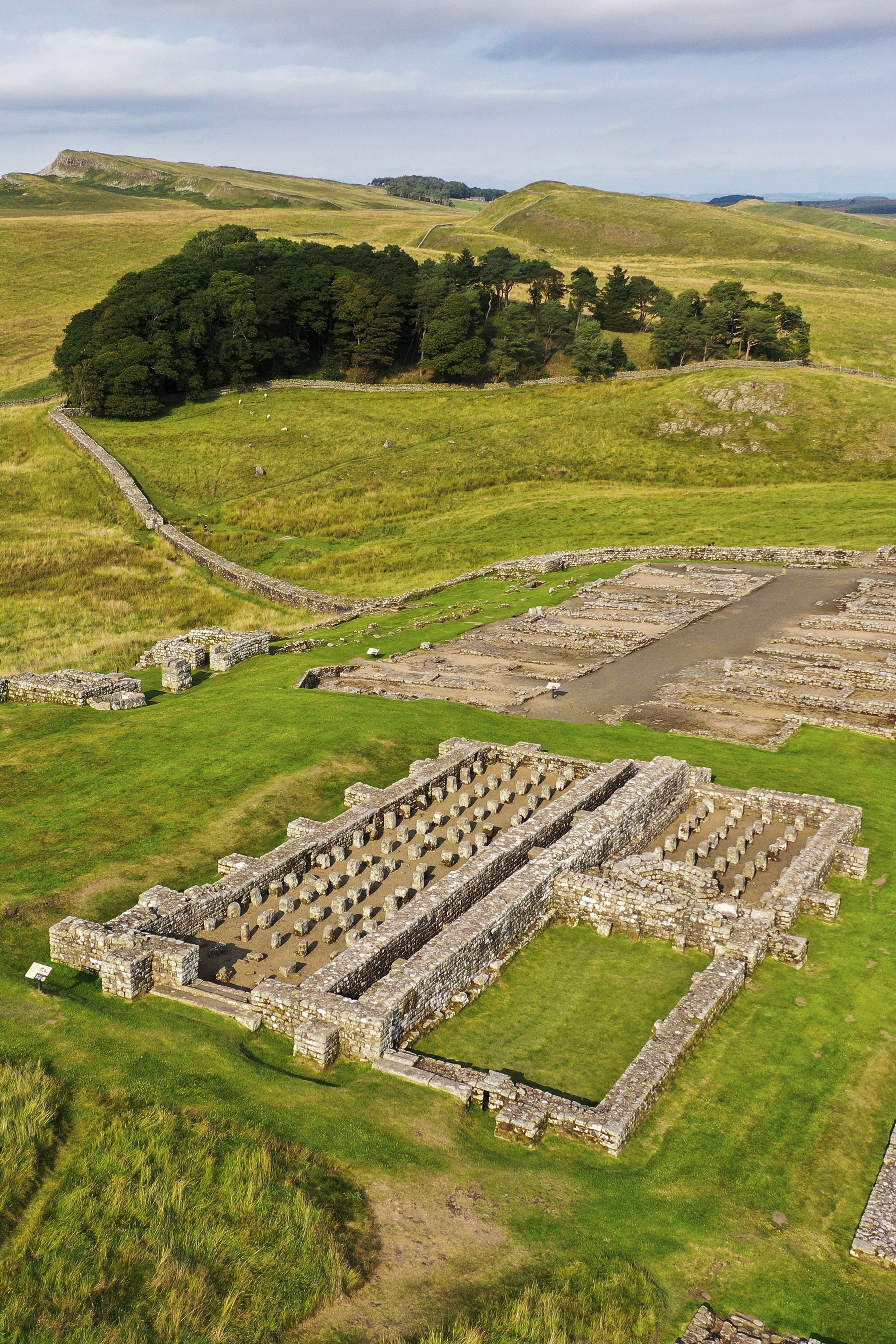 Granaries at Housesteads Roman Fort