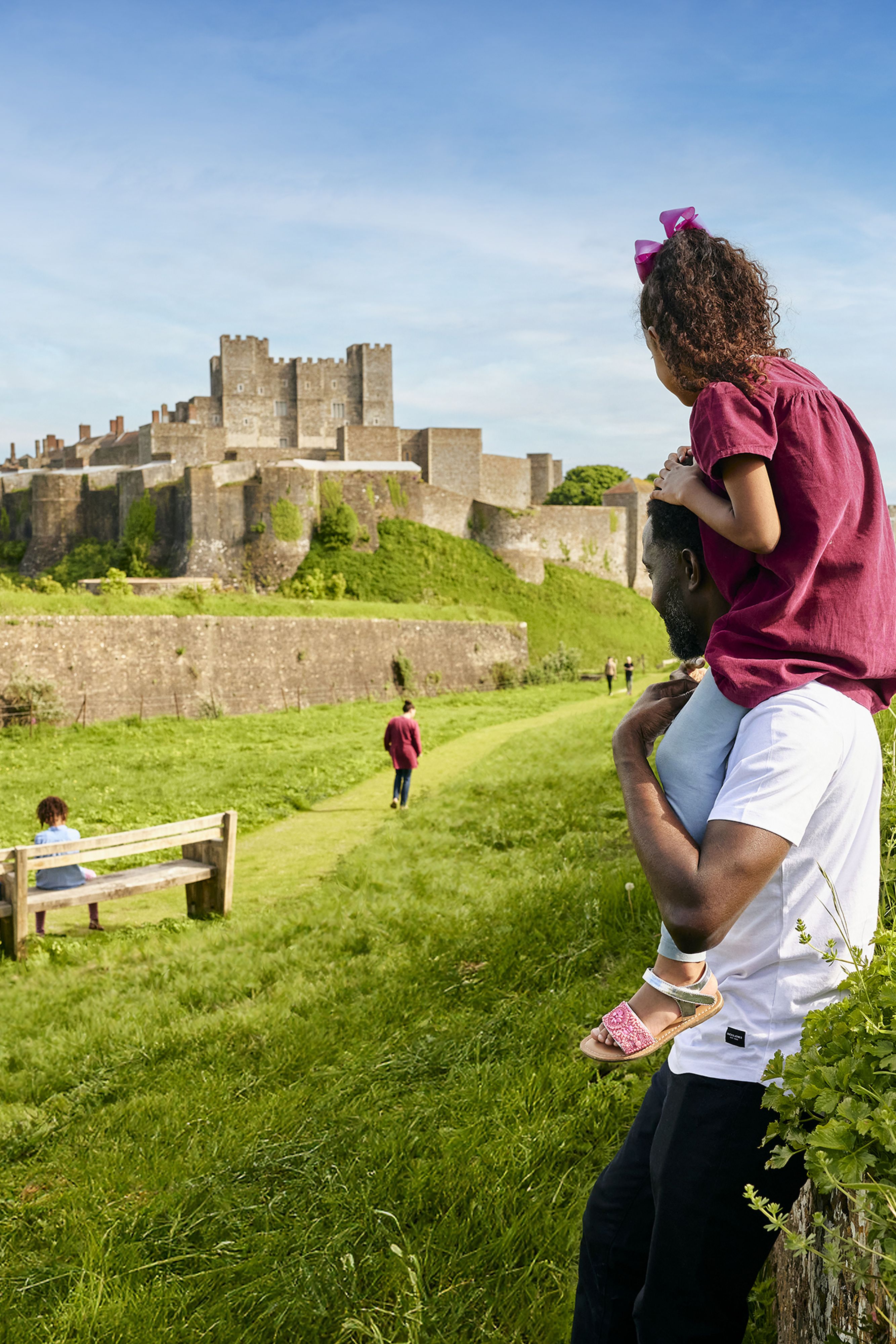 Dover Castle's northern defences