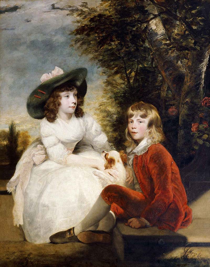 The Angerstein Children, by Joshua Reynolds, c. 1782–3